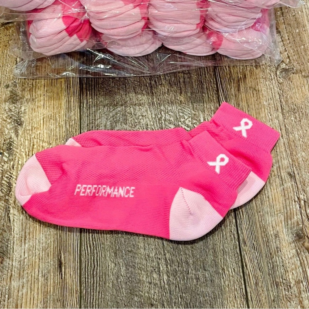 6 pairs of breast cancer socks